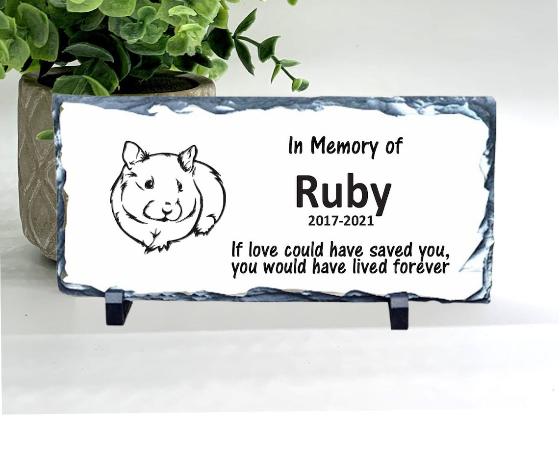 Guinea Pig Memorial Stone Personalized Pet Keepsake Choice Etsy