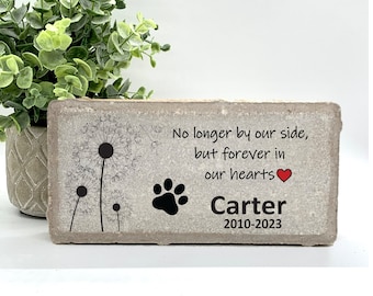 Pet Memorial Gift - Dog Memorial Stone - Pet Loss Gifts -Cat Memorial Stone - Pet Bereavement Gift - Pet Sympathy Gift - Pet Keepsake