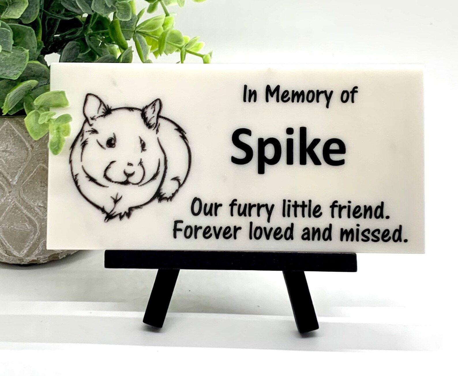Guinea Pig Memorial Stone Personalized Pet Keepsake Etsy