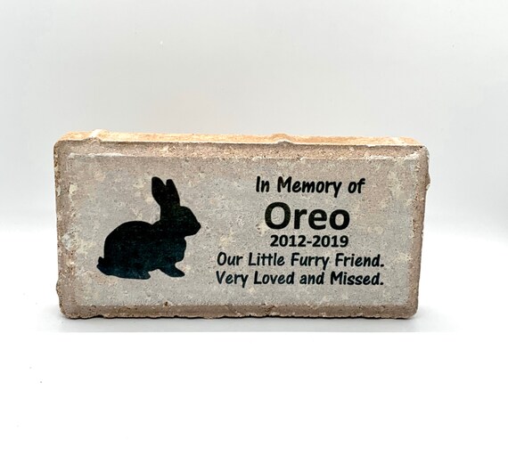 bunny memorial stones