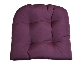 Sunbrella Canvas Iris Wicker Chair Cushion Indoor Outdoor Tufted Wicker Chair Seat Cushion Choose Size Sunbrella Canvas Iris Wicker Chair Cushion Indoor Outdoor Tufted Wicker Chair Seat Cushion Choose Size