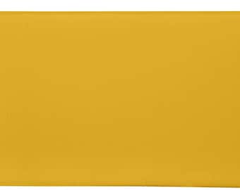 Indoor / Outdoor Solid Yellow Cushion for Bench ~ Swing ~ Glider, Choose Size ~ 2" or 3" thick foam