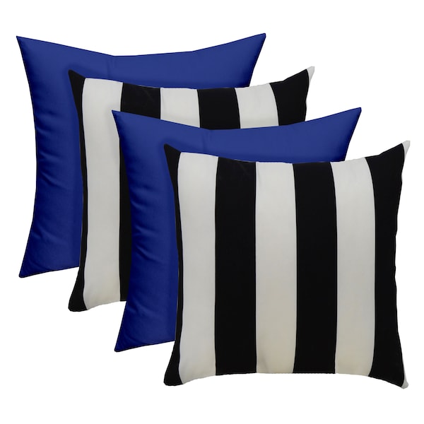 Royal Blue Pillow Etsy