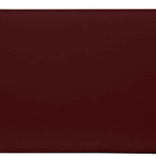 Indoor / Outdoor Solid Burgundy Maroon Garnet Fabric Cushion for Bench ~ Swing ~ Glider, Choose Size ~ 2" or 3" thick foam