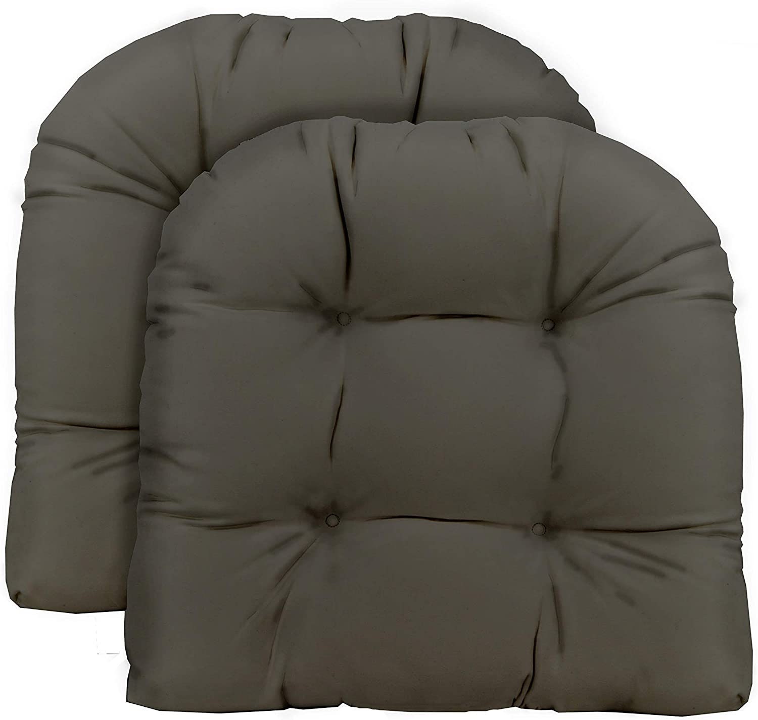 Tufted Chair Cushion: 22.5 x 22