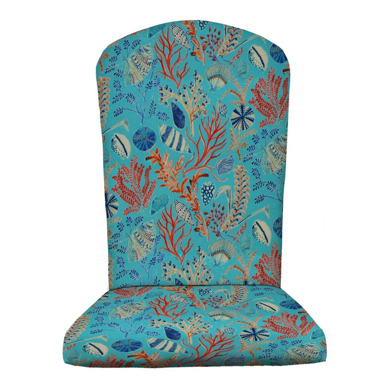 RSH Decor Foam 2 Thick Adirondack Chair Cushion Outdoor Etsy