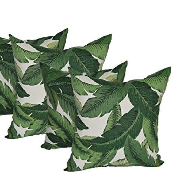 Banana Leaf Pillow Etsy