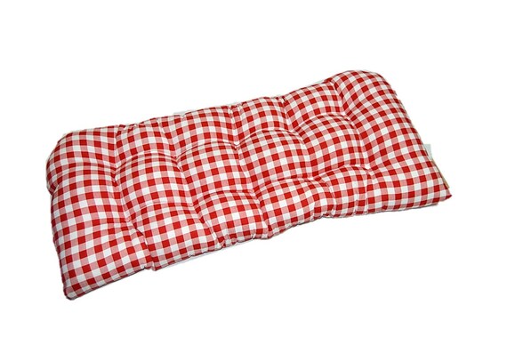 Indoor Cotton Red And White Plaid Country Checkered Etsy