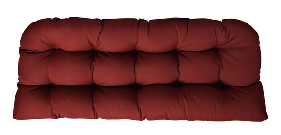 Sunbrella wicker settee cushion hotsell