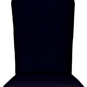 RSH Decor Foam 2 thick Adirondack Chair Cushion Outdoor, Navy Blue Solid image 1