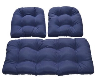 outdoor settee cushion