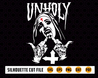 Unholy Nun SVG