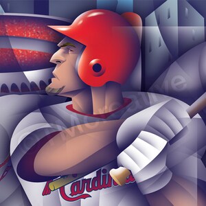 St. Louis Sports 6&quot; x 36&quot; wall art