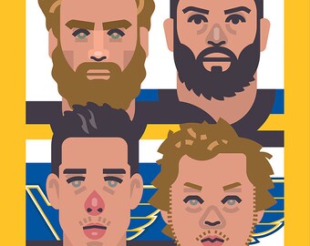 St. Louis Blues Stanley Cup Championship poster