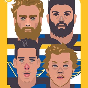 St. Louis Blues Stanley Cup Championship poster