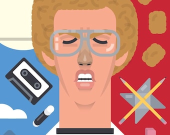 Napoleon Dynamite Print | Vote for Pedro, Gimme Your Tots