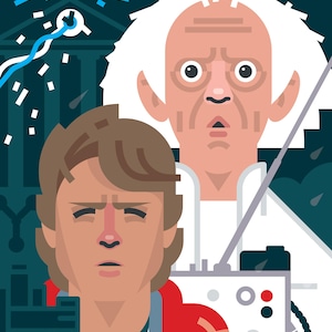 Back to the Future poster