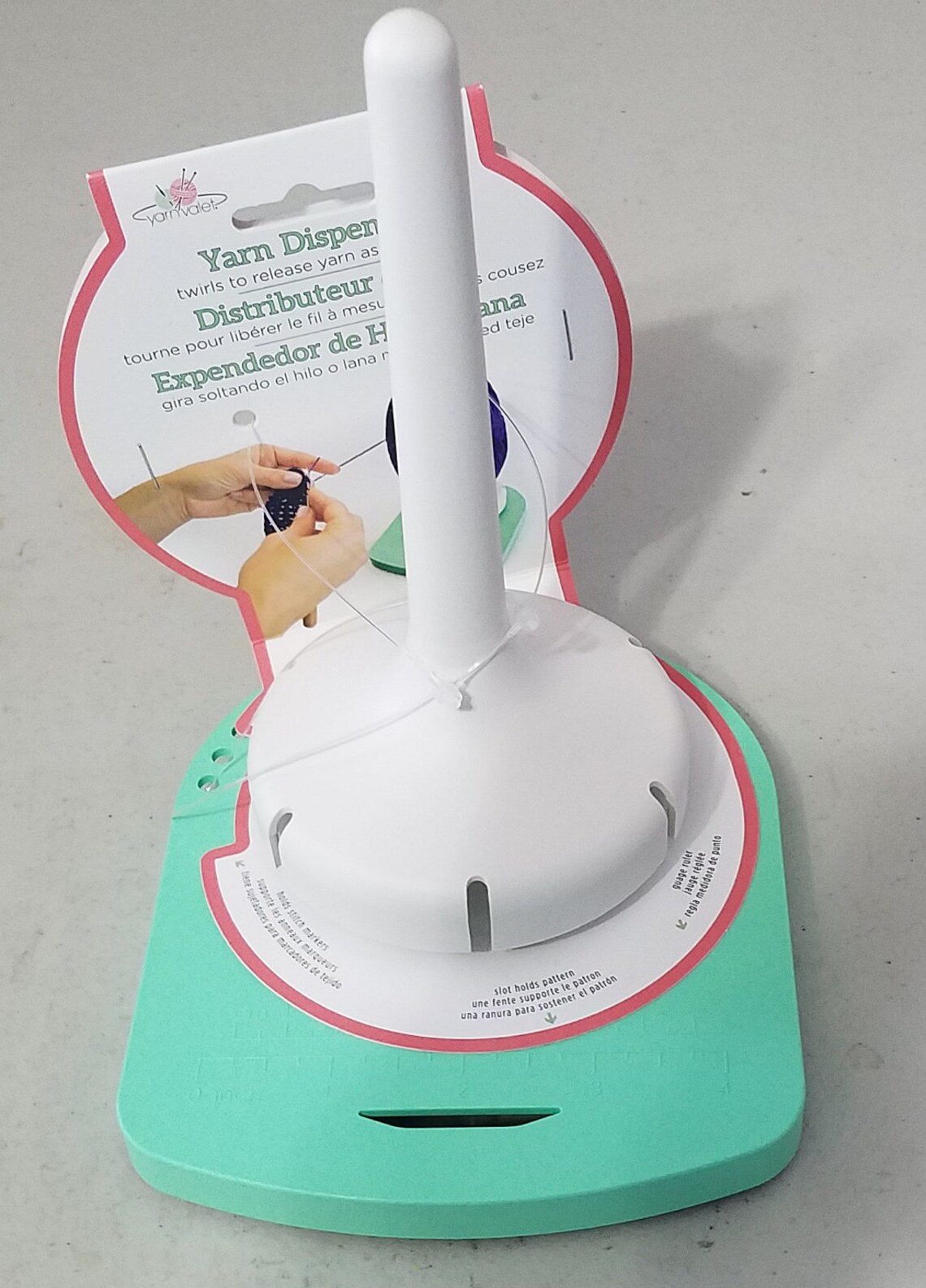 Yarn Valet Yarn Bowl Yarn Dispenser Yarnball Winder Pattern Etsy