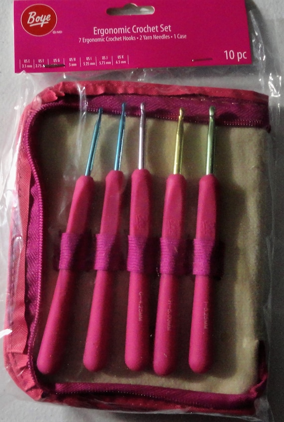 Boye Ergonomic Crochet Hooks