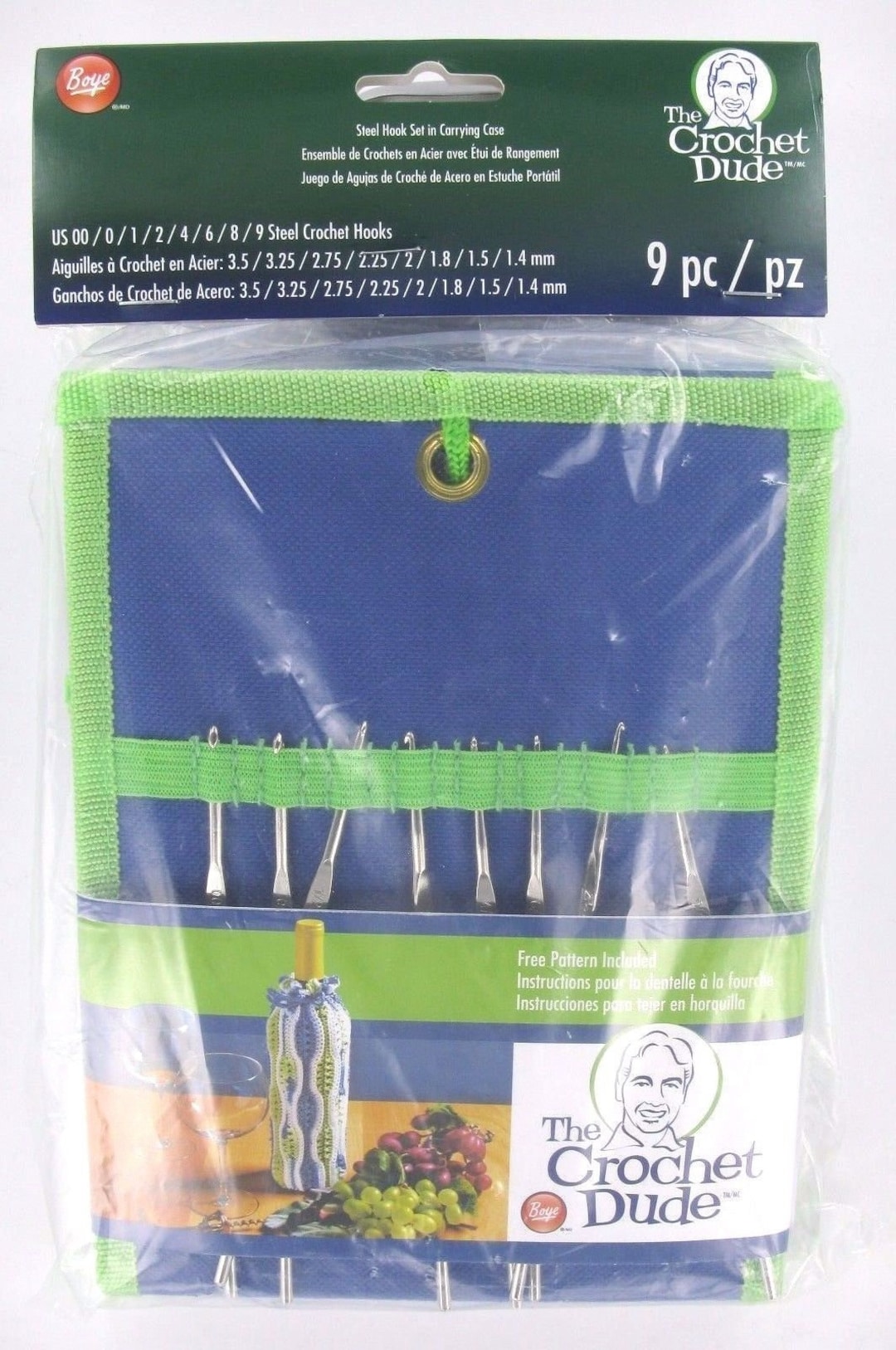 Boye Steel Crochet Hooks - 6 Piece - Craft Warehouse