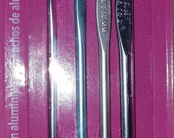 Susan Bates Crochet Hook Sets, Steel Hooks6 Hooks 0,1,7,8,9