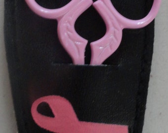 Bryson Small 3 1/2 inch with Case, Pink Breast Cancer Scissors, National Breast Cancer Foundation