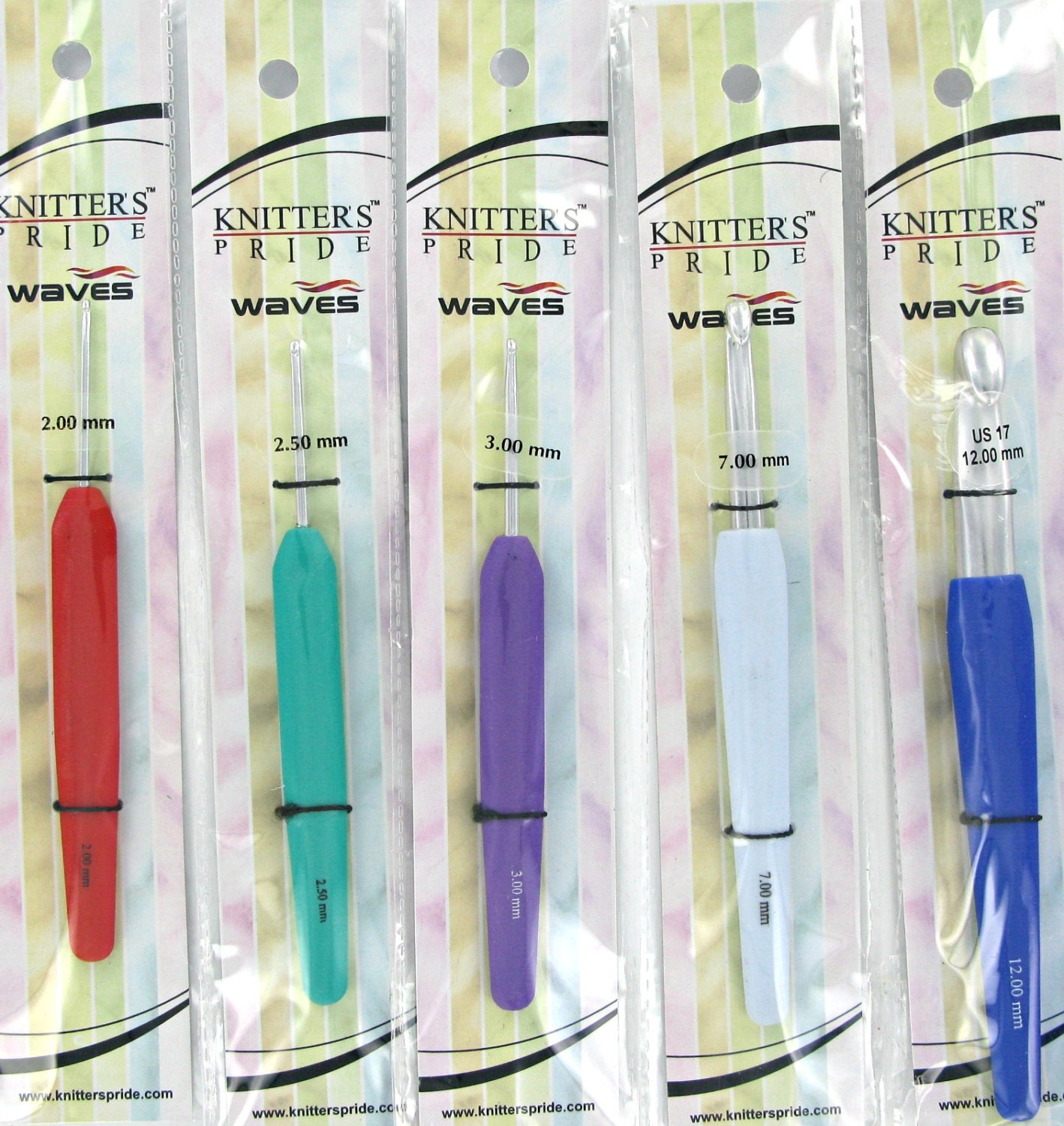 Waves Crochet Hook Knitter's Pride Aluminum Crochet Hook Etsy