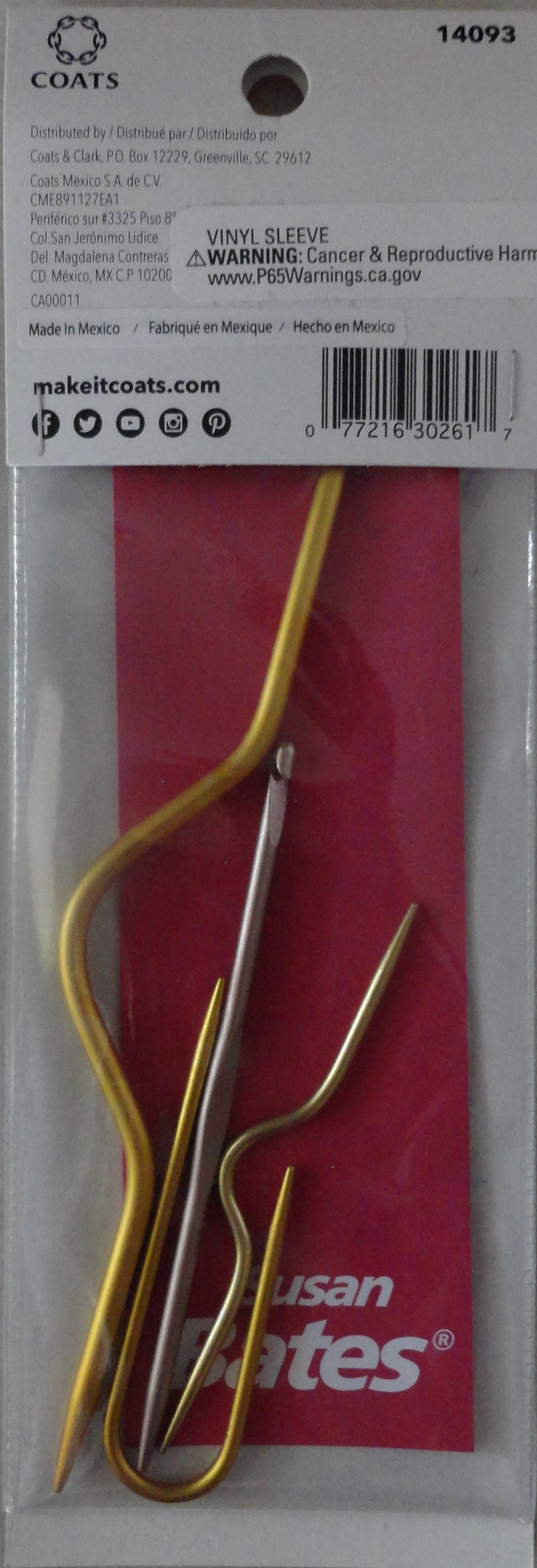 Susan Bates Accessories,Knit Chek,Stitch Holders,Yarn Needles,Yarn Essential Kit,Cable Stitch Holders/Hand Tool,Pom Pom Maker,French Knitter Cable Needle Set