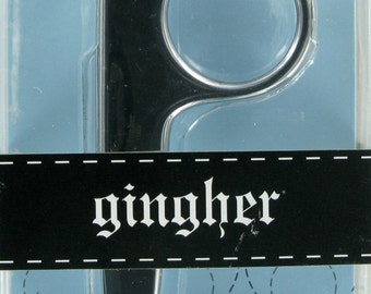 Gingher Thread Nipper--Snips, 4.5" Spring-Action, Double-Plated Chrome-over-Nickel Made in Italy G-TN NEW Snip Thread, Heavier Yarn, Fabric