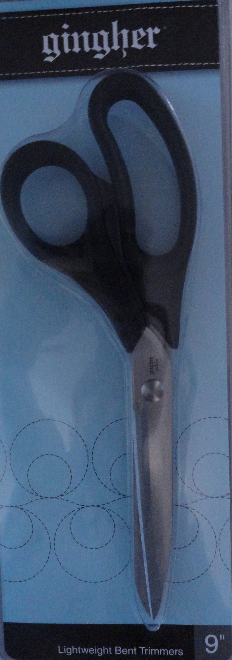 Gingher Lightweight 9 Bent Trimmers or 4 Embroidery Scissors, Lightweight Gingher Scissors, 9Trimmers, 4Embroidery, Lightweight Scissors image 1