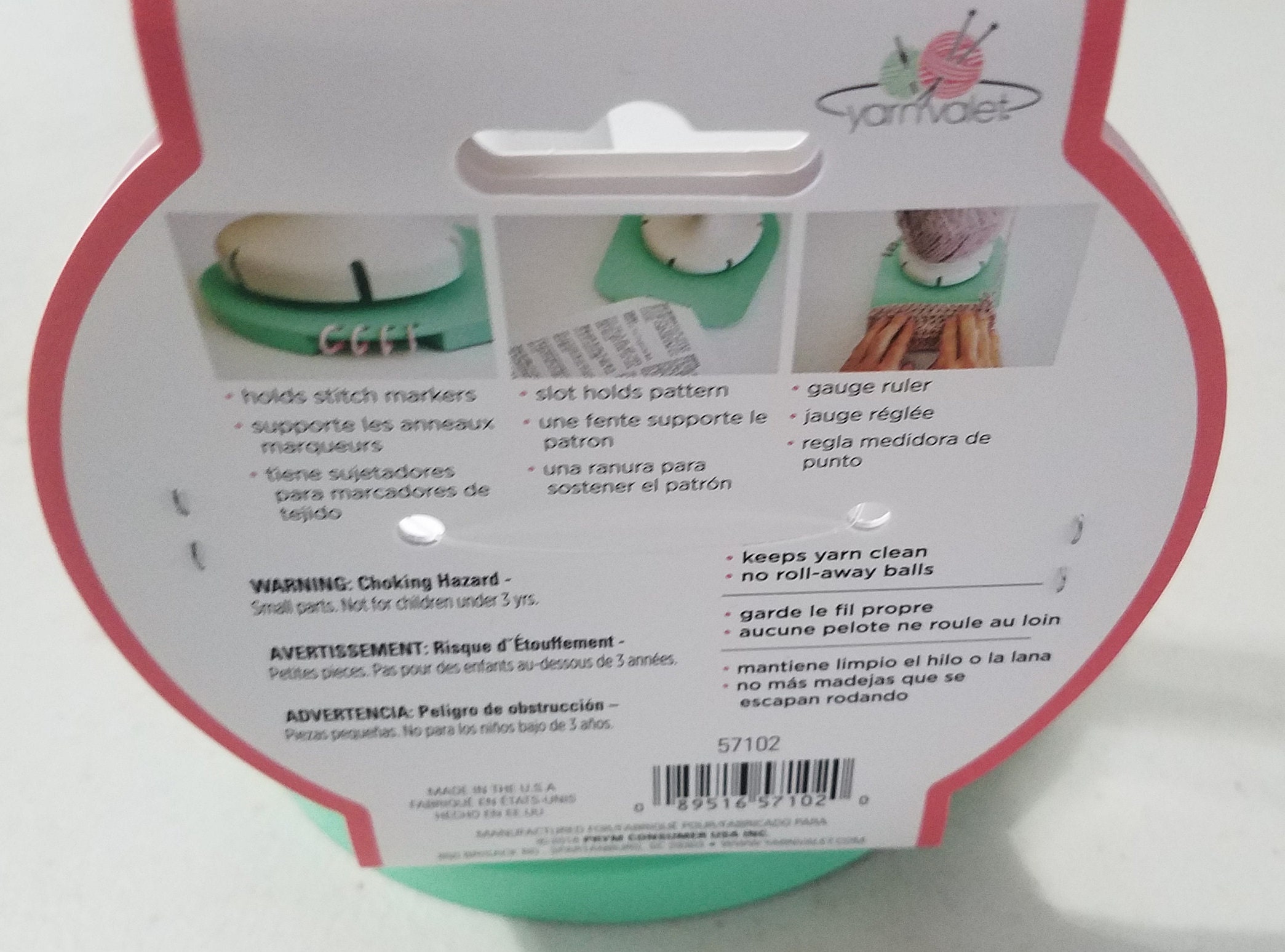 Yarn Valet Yarn Bowl Yarn Dispenser Yarnball Winder Pattern Etsy