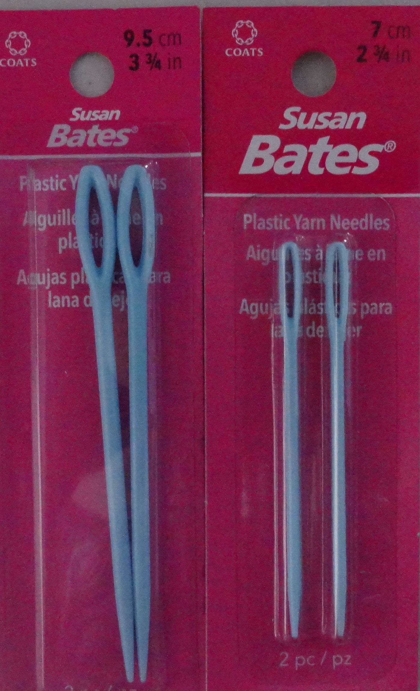 Susan Bates Crystalites Yarn Needle 2 3/4in