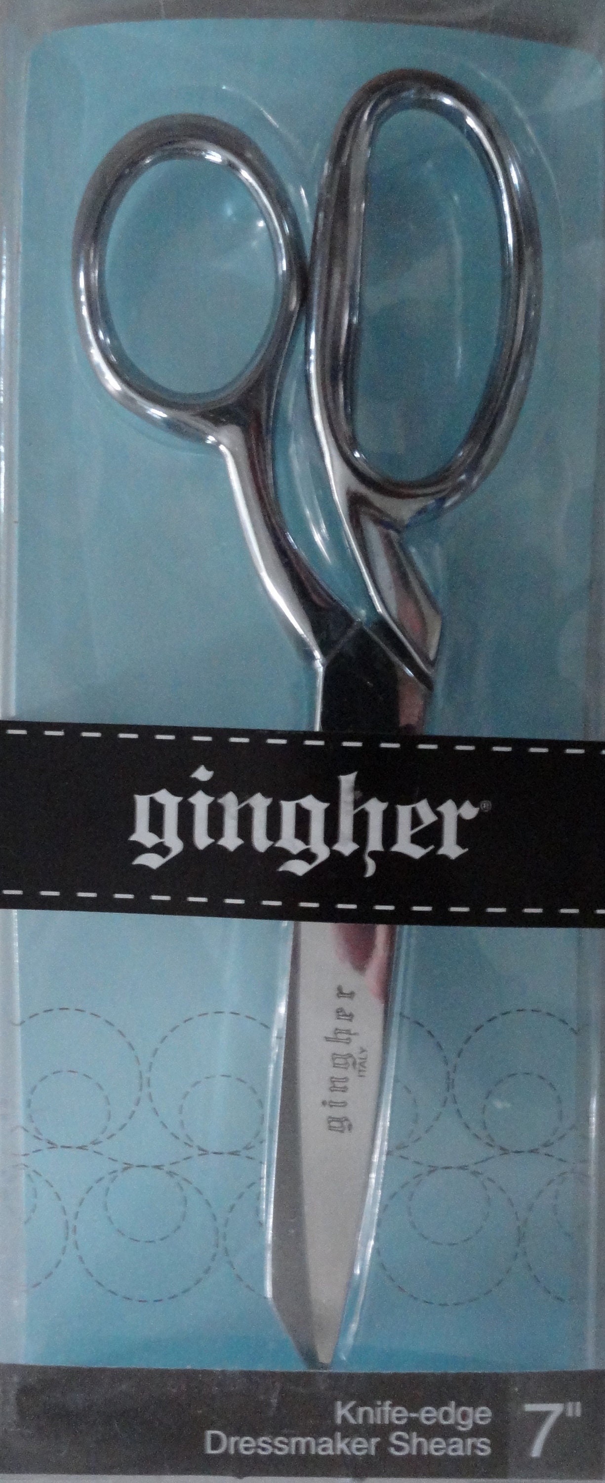 Gingher 7 Knife-edge Dressmaker Shears, Sewing Scissors, Knife