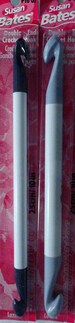 Susan Bates Double End Crochet Hook Luxite Crochet Hook Luxite Double End 10 inch Double End Crochet Hook Size P and Q Double End 