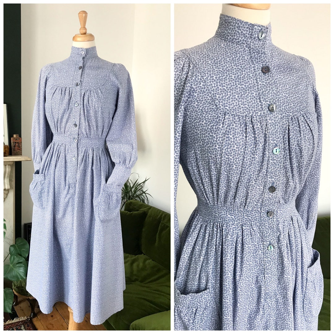 Vintage 1970s Laura Ashley Rare Shirt Dress UK 8-10 vintage - Etsy