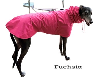 Hound Raincoat: Custom Fit Ripstop Nylon, Sighthound Snood