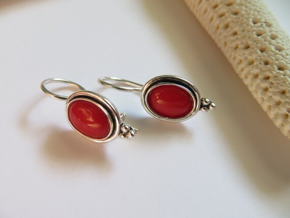 Red Bamboo Coral - Cabochon Red Bamboo Coral - Cabochon