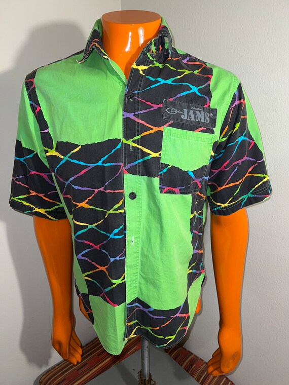 vintage original JAMS original surfline button up… - image 1