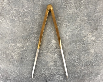 Lot of 10 Brass /& Stainless Steel Marine Navigation Map Divider Nautical Compass