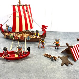 Vintage Vikings Viking Ship Viking Play - Etsy