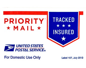 Priority USPS,  Shipping UpGrade, Priority Shipping Upgrade, Domestic Priority Mail Upgrade, Fast Shipping, Upgrade to Priority