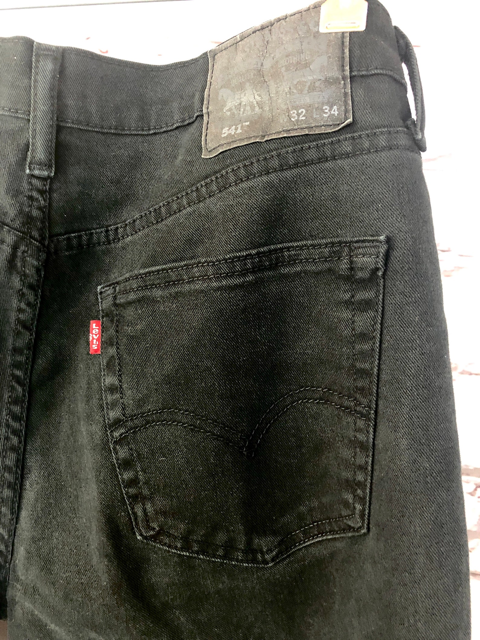 Black Levi 541 Jeans Heavy Denim Size 32 X 34 Like New - Etsy UK