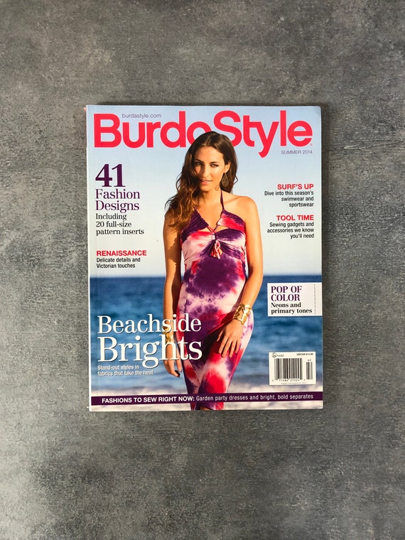 Burda Style Summer 2014 US Edition Sewing Magazine. - Etsy