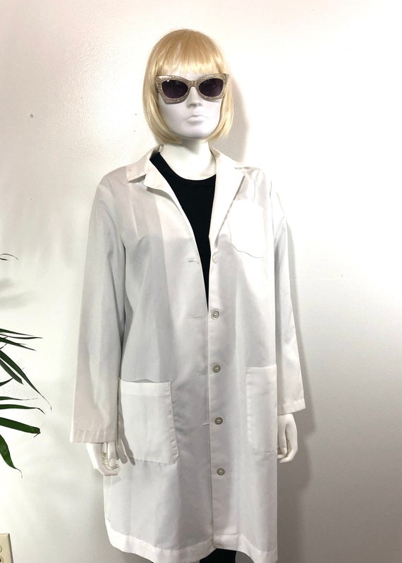 Vintage Lab Coat Medical Uniform Clinical Scientist Etsy
