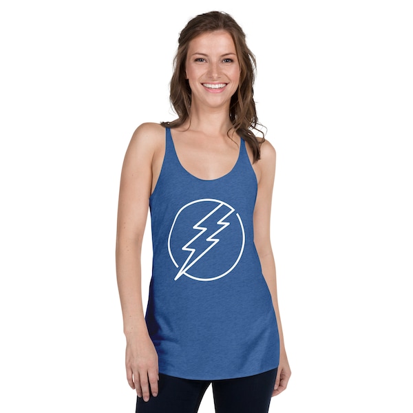 Lightning Bolt Women's Racerback Tank