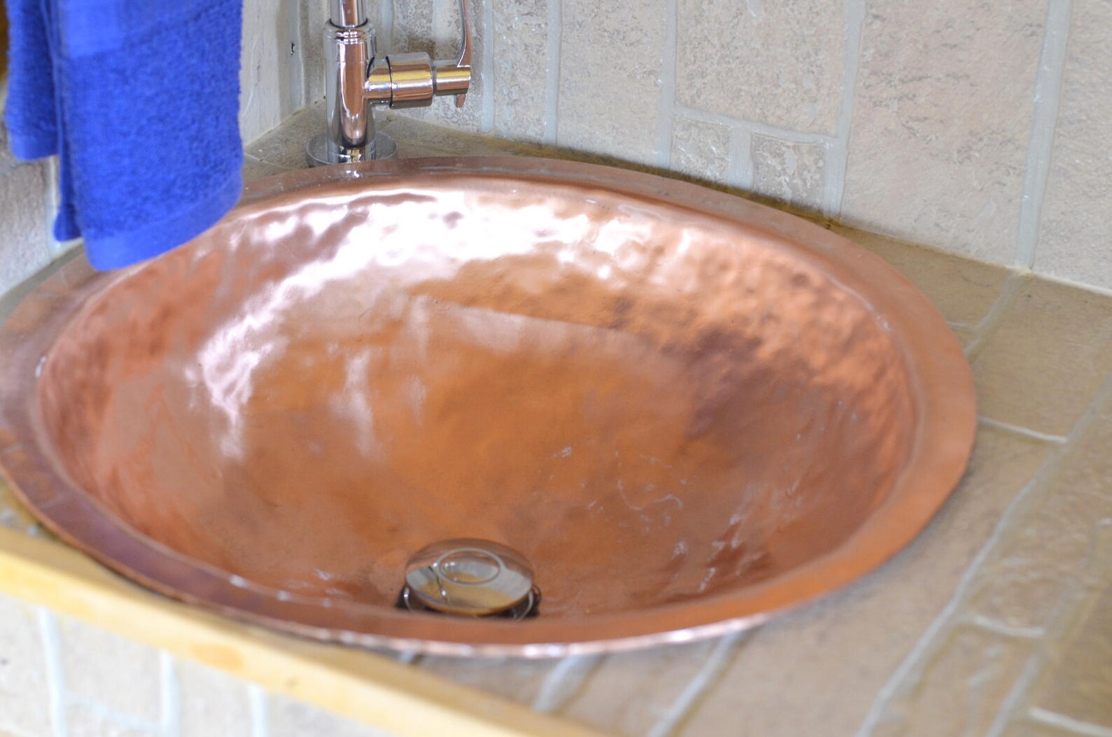 Fregadero de cobre forjado a mano fregadero martillado hecho | Etsy