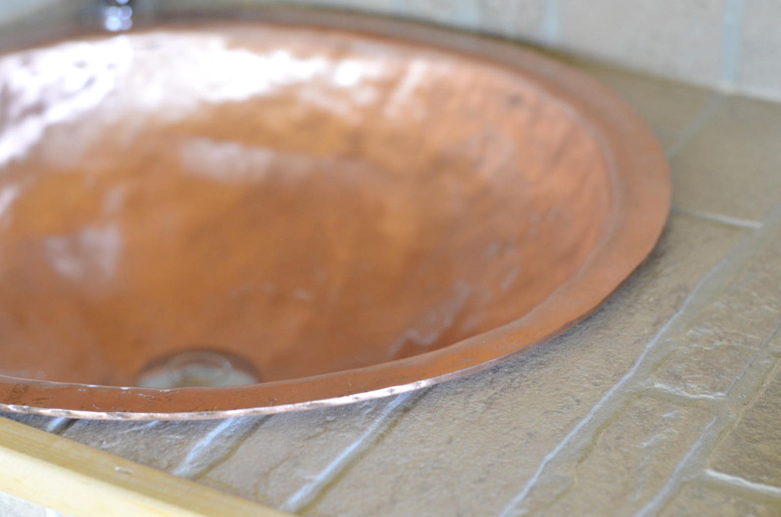 Fregadero de cobre forjado a mano fregadero martillado hecho | Etsy