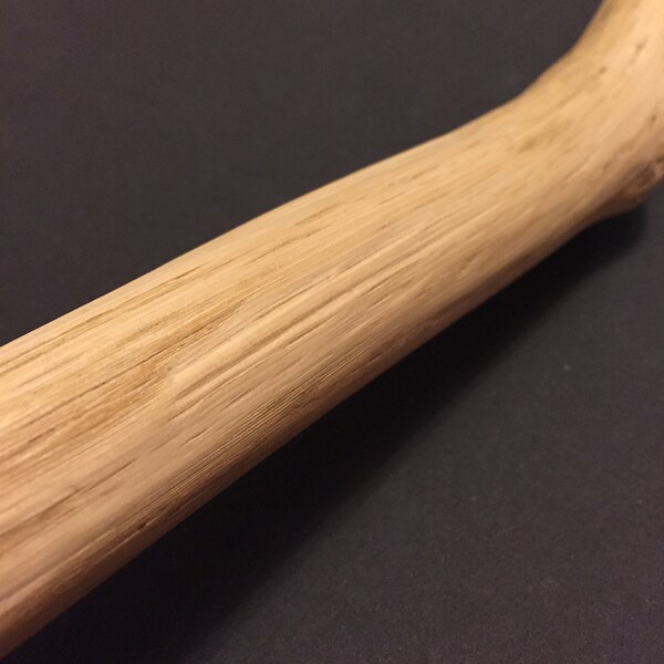 61" Handcrafted Natural White Oak Hiking / Walking Stick — Made in USA