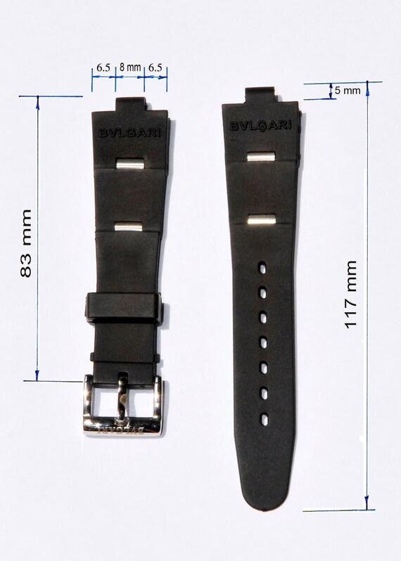 Band Strap fits BVLGARI BULGARI 