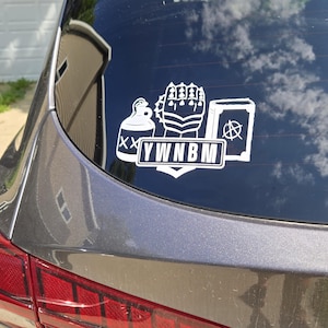 Dungeon Crawler Carl Car Decal - You Will Not Break Me - Vinyl Hand Made Design - Bumper Sticker